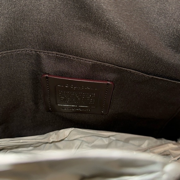 Coach canvas signature logo satchel NWT - Picture 10 of 13